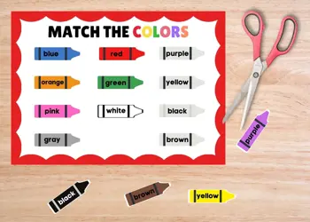 Crayons color match